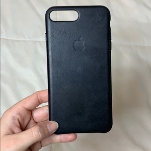 Apple leather case